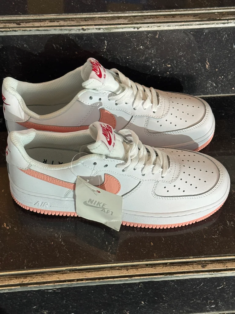 Nike Air Force 1’07 – Blanco / Rosa – Nueva – Talla 40 – Auténtica – photo 4